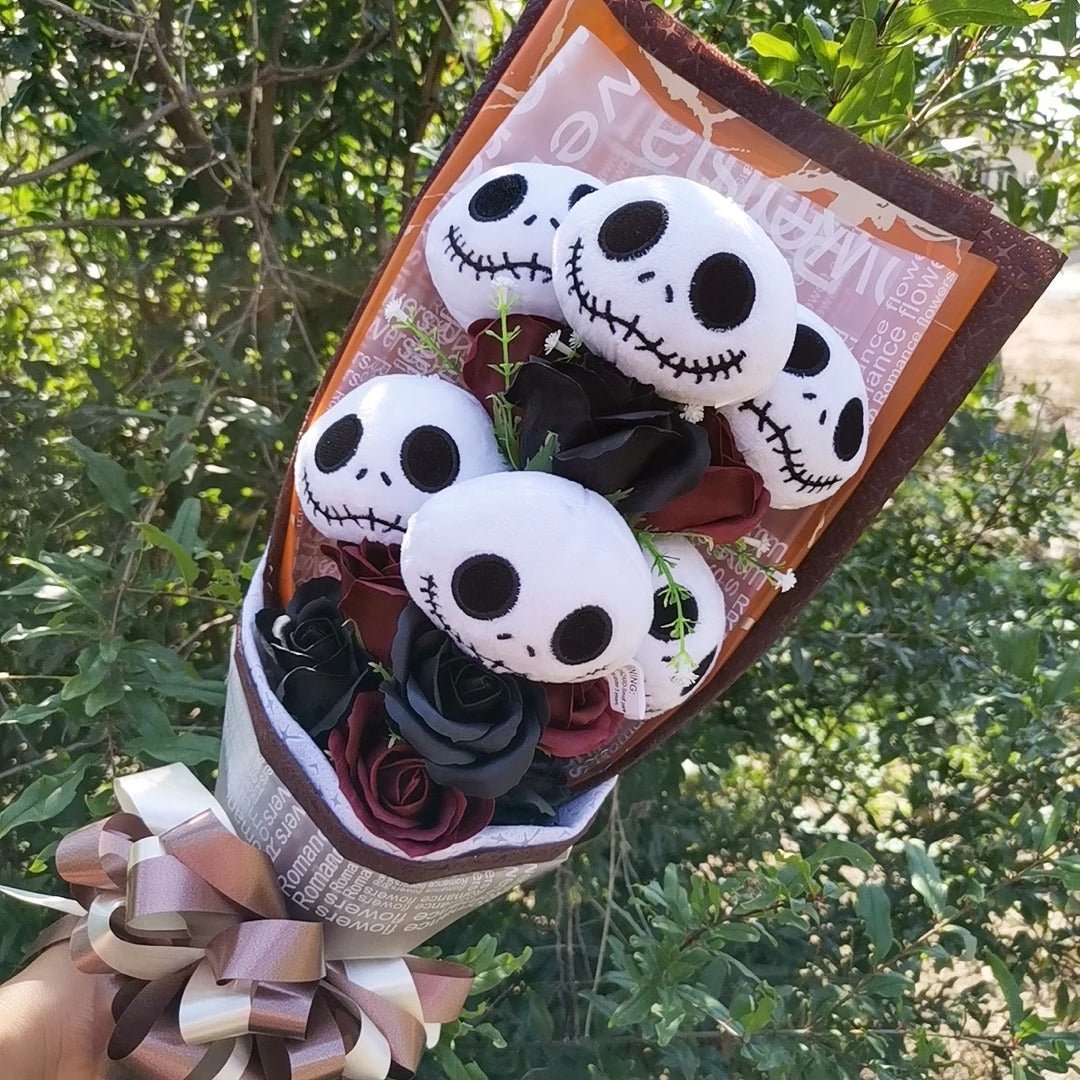 Jack Skellington Bouquet - Halloween Plush Doll Nightmare Before Christmas Bouquet