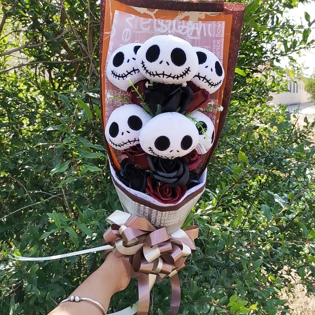 Jack Skellington Bouquet - Halloween Plush Doll Nightmare Before Christmas Bouquet