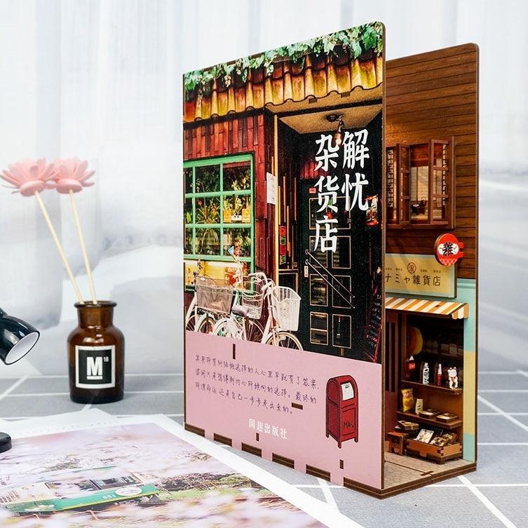 Japanese Grocery Store - DIY Book Nook Kit - Bookshelf Insert Decor