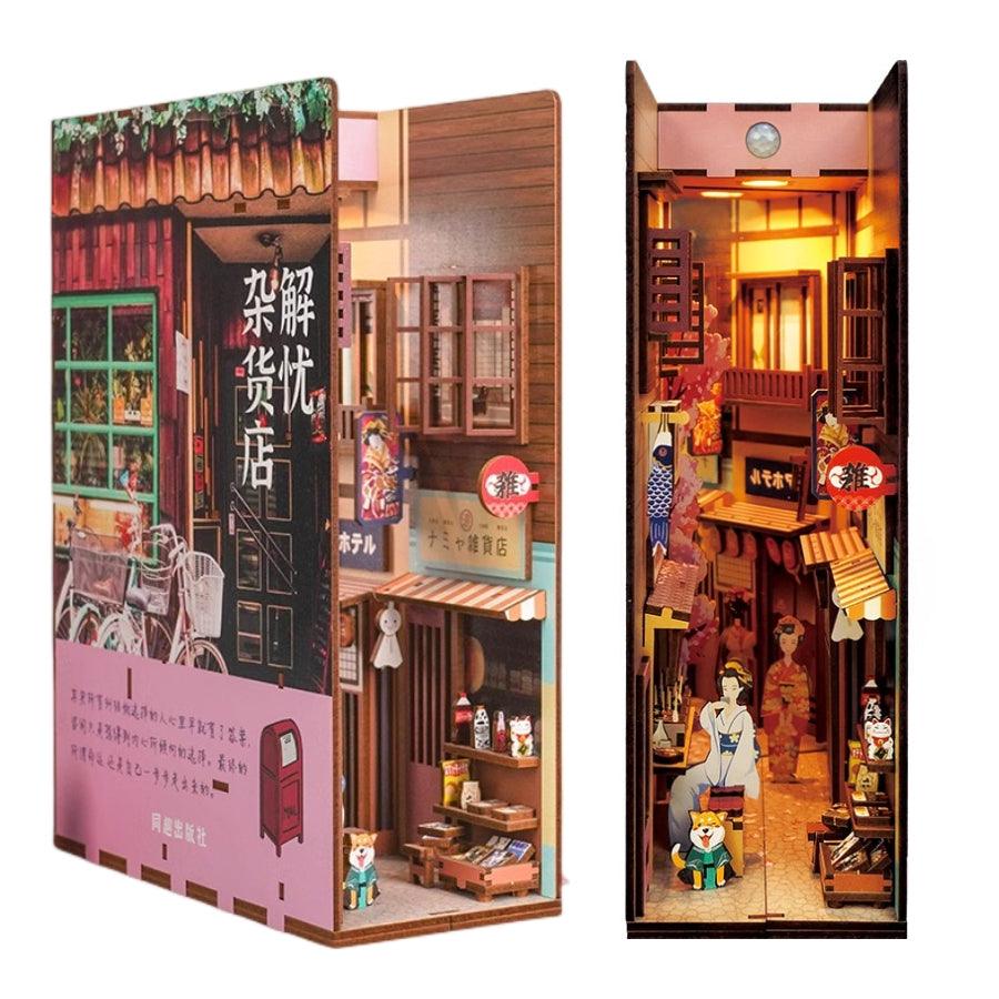 Japanese Grocery Store - DIY Book Nook Kit - Bookshelf Insert Decor