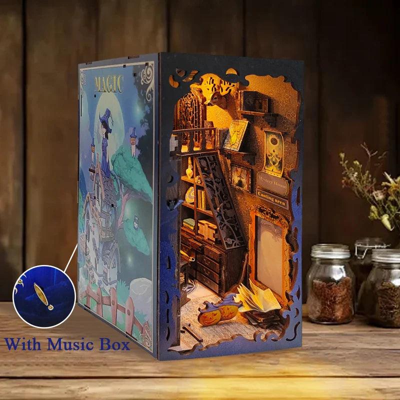 Magic School DIY Book Nook Kit | With Music Box