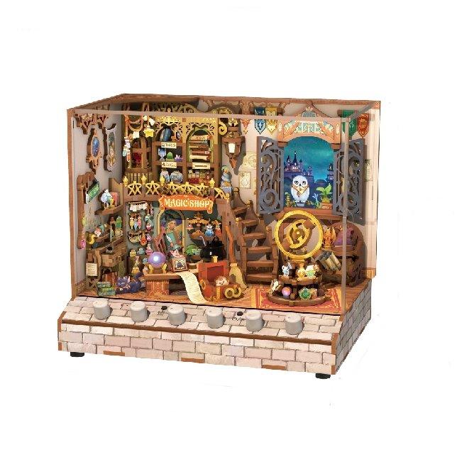 Magic Shop DIY Miniature House Kit | Motion Scene