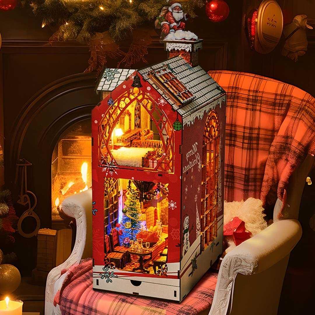 Merry Christmas DIY Book Nook Kit