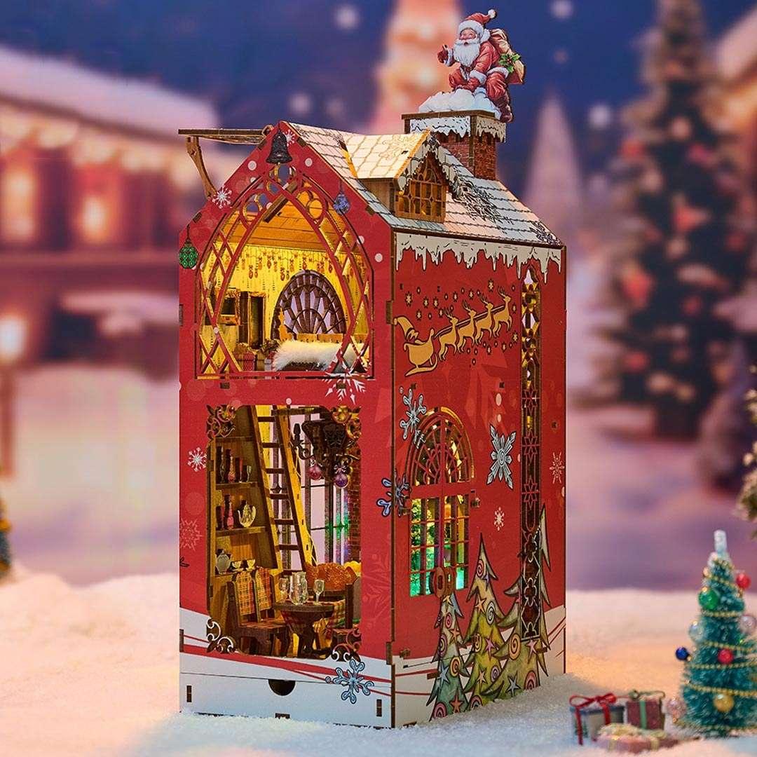 Merry Christmas DIY Book Nook Kit