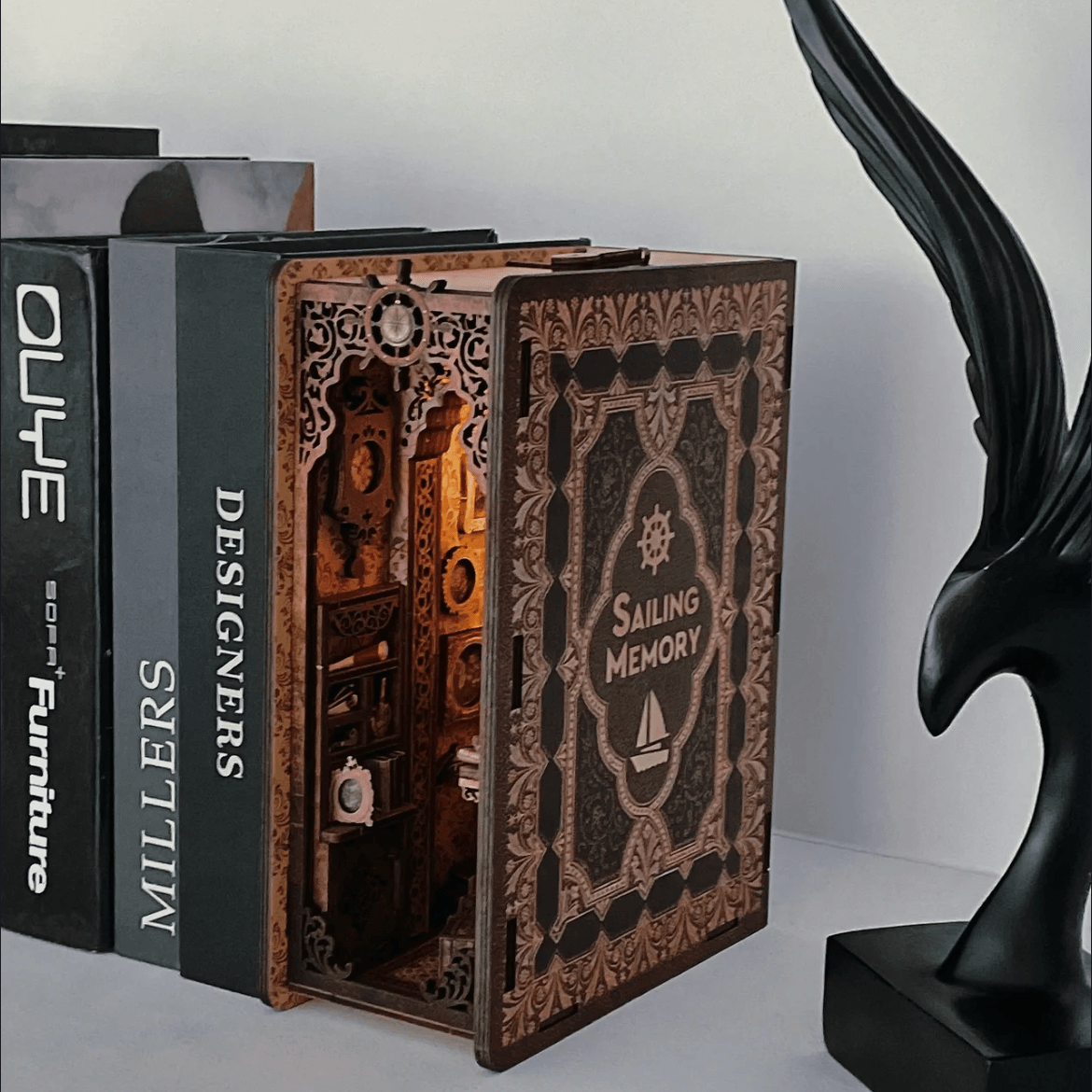 Sailing Memory - DIY Wooden Book Nook Kit