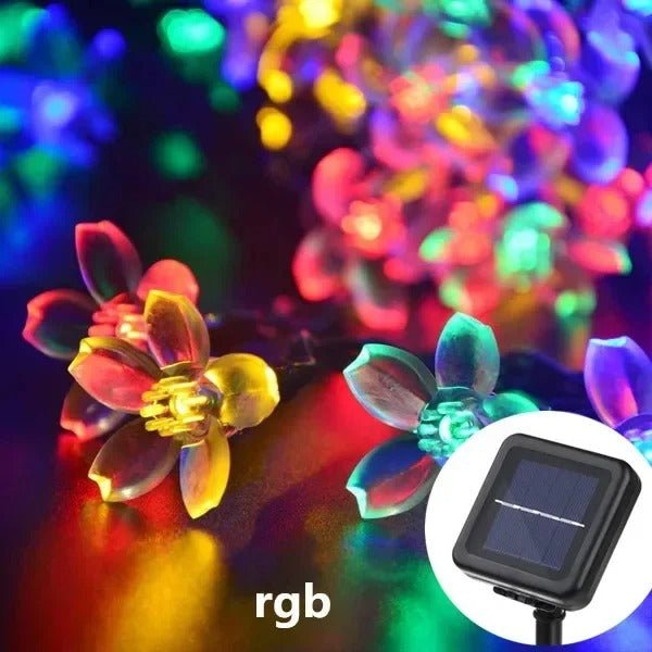 Solar Honey Bee String Lights - Waterproof Lights for Garden, Christmas, Wedding, Party Outdoor Lighting