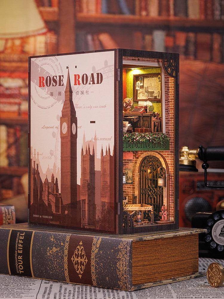 Rose Detective Agency DIY Book Nook | Sherlock Holmes Inspired