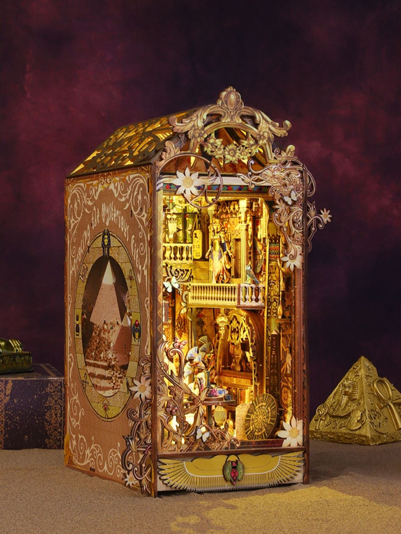 Tracing Egypt DIY Book Nook Kit