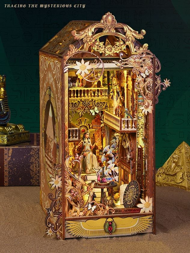 Tracing Egypt DIY Book Nook Kit