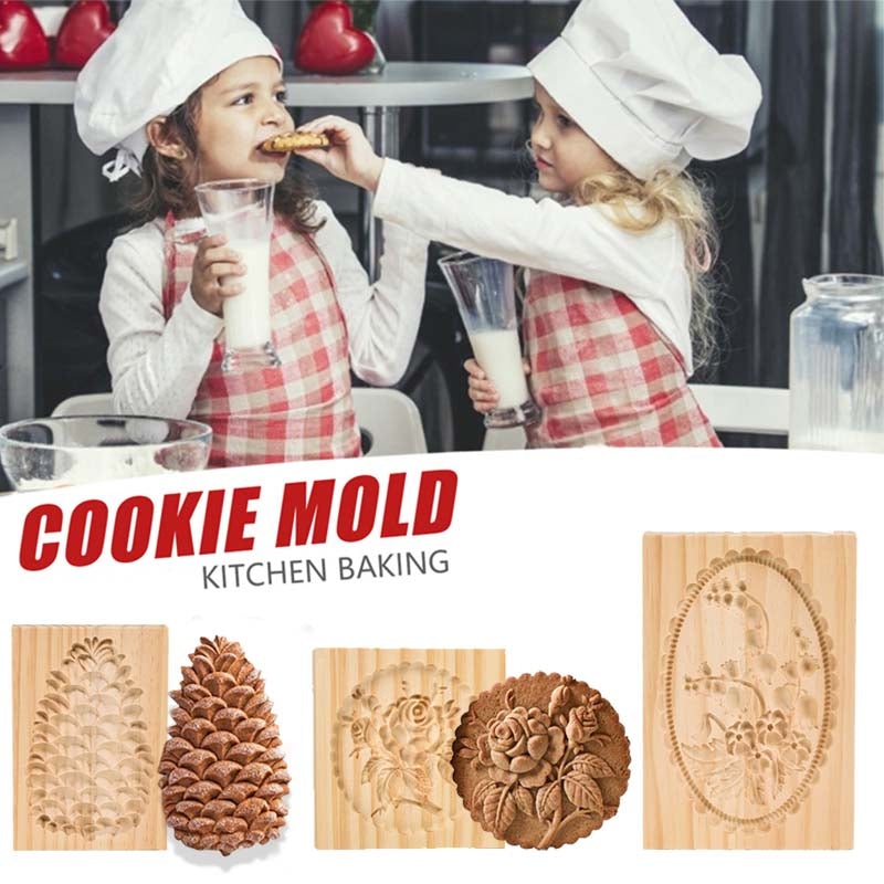 Woodworks Baking Cookie Mold