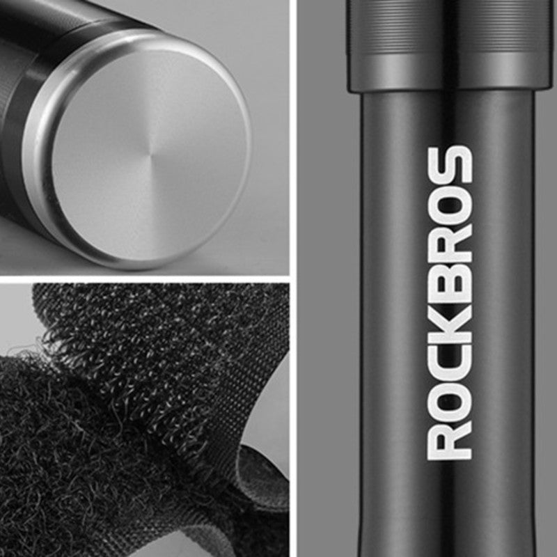 Mini Portable Bike Pump, Fits Presta and Schrader valves, for Road, Mountain, and BMX Bikes
