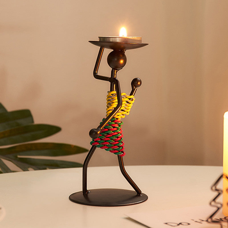 Creative Artistic Candle Holder, for Tealight Candles & Votive Candles, for Wedding, Birthday, Holiday & Home Decoration