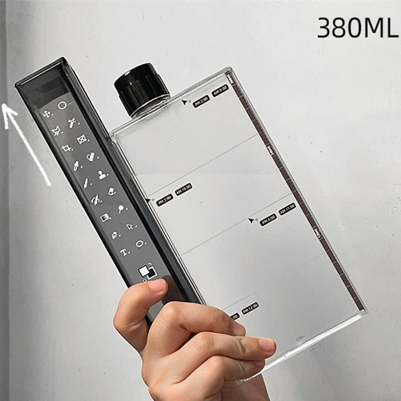 2-in-1 Minimalist Detachable Water Bottle, with Creative Photoshop Tool Bar Pattern, Best Gift for Designers