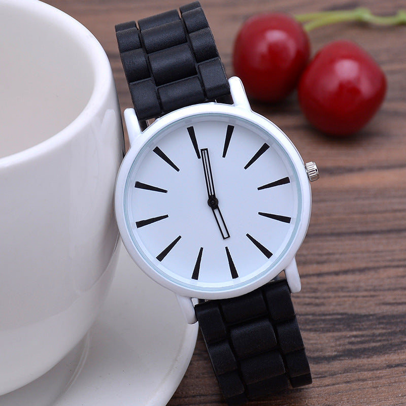 Classic Ultra-thin Silicone Ladies Watch