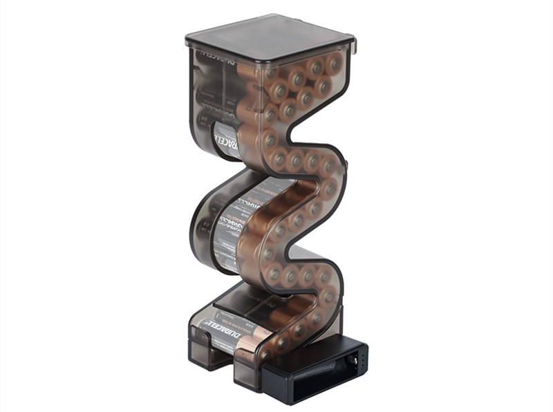 Magnetic Battery Tester And Storage Box For AA And AAA Batteries