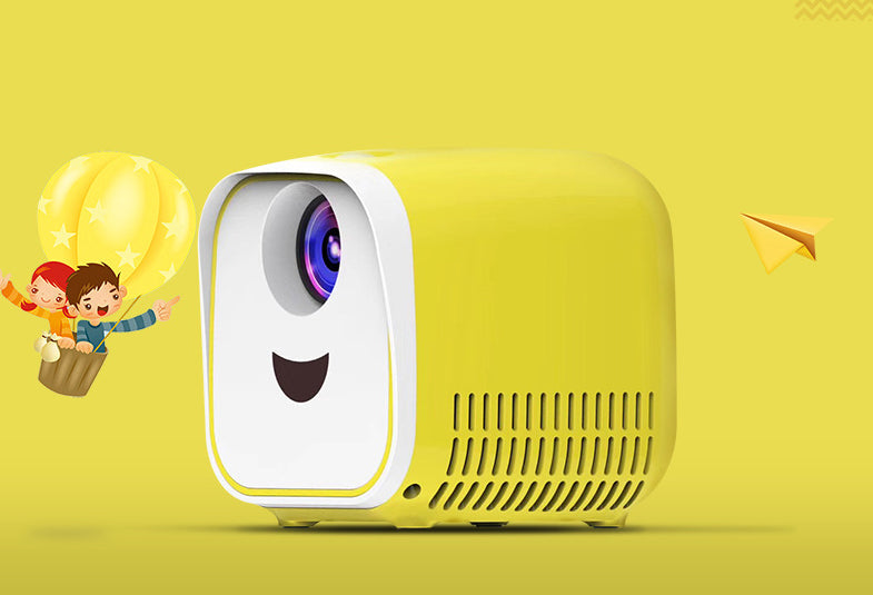 LED Mini HD Home Projector with Multi-language System, Support Reading Flash Drive, Mobile Hard Disk & TF Card, for Home and Office