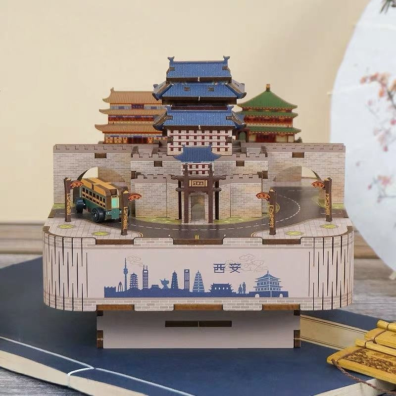 The Ancient City | DIY Music Box | 3D Wooden Puzzle