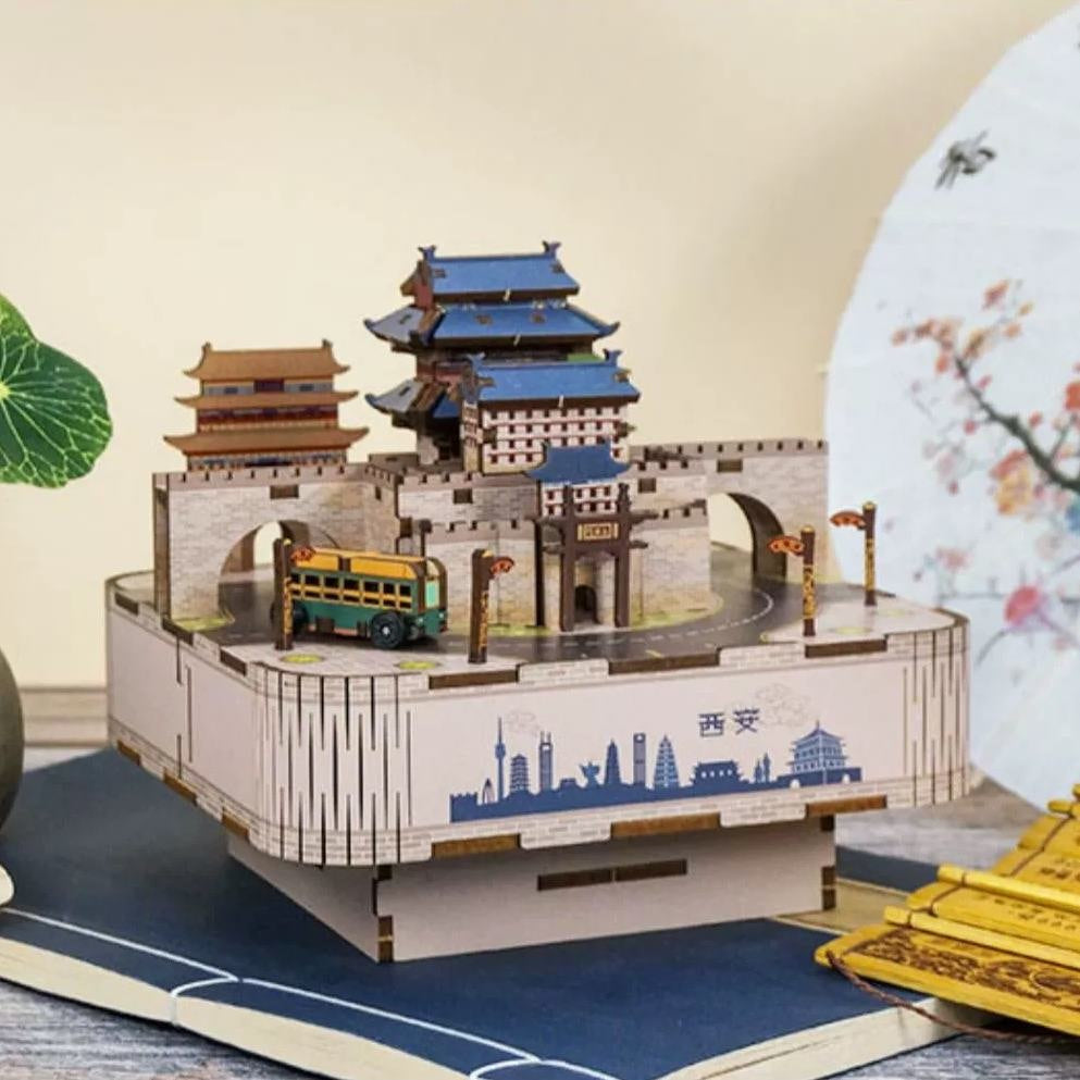 The Ancient City | DIY Music Box | 3D Wooden Puzzle