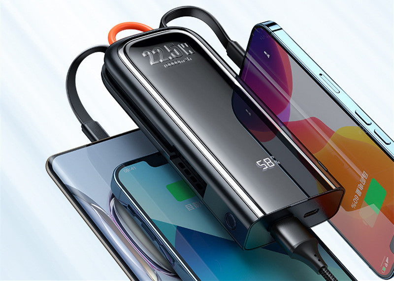 2-In-1 10000mAh Digital Display Fast Charging Power Bank