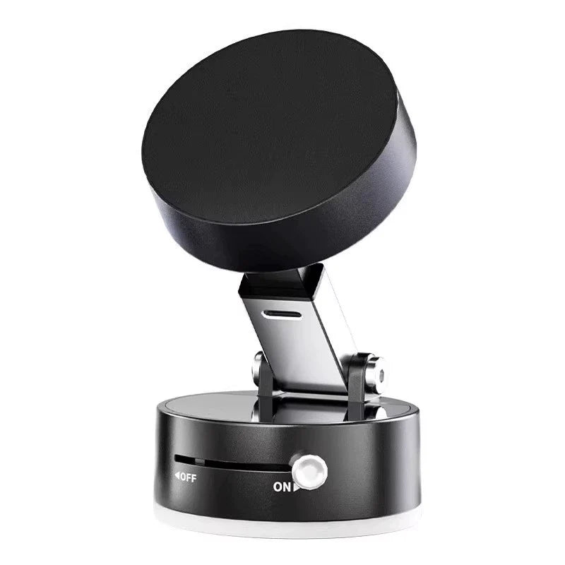 Magnetic Suction Phone Holder: 360¬∞ Rotating, Foldable, Selfie-Ready, Desk-to-Car Mount