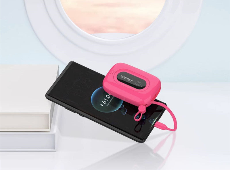 10000mAh Built-in Dual Cable Power Bank