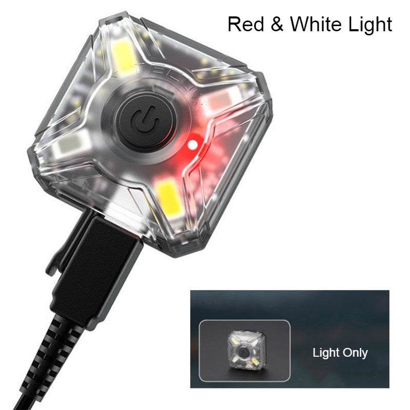 Mini Portable Rechargeable Headlamp, with Headband & Bike Stand Set, for Camping, Cycling & More