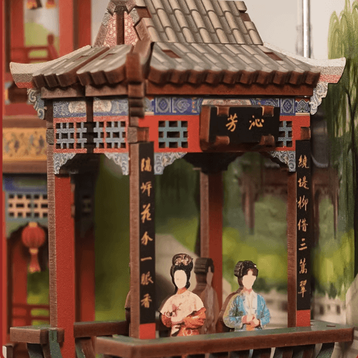 A Dream in Red Mansions DIY Book Nook Kit