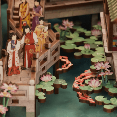 A Dream in Red Mansions DIY Book Nook Kit