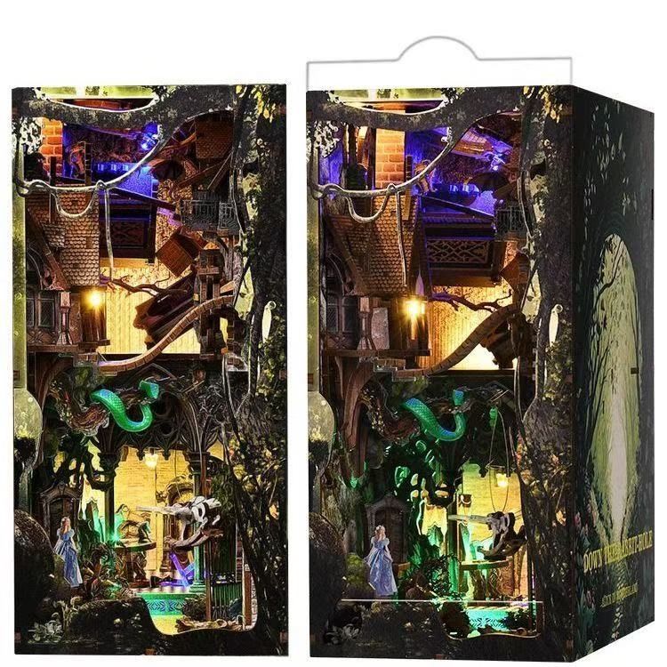 Down The Rabbit Hole DIY Book Nook Kit | Alice's Adventures in Wonderland