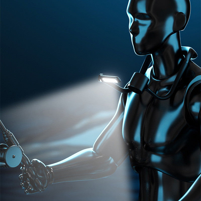 2-In-1 LED Usb Hanging Neck Light & Fan