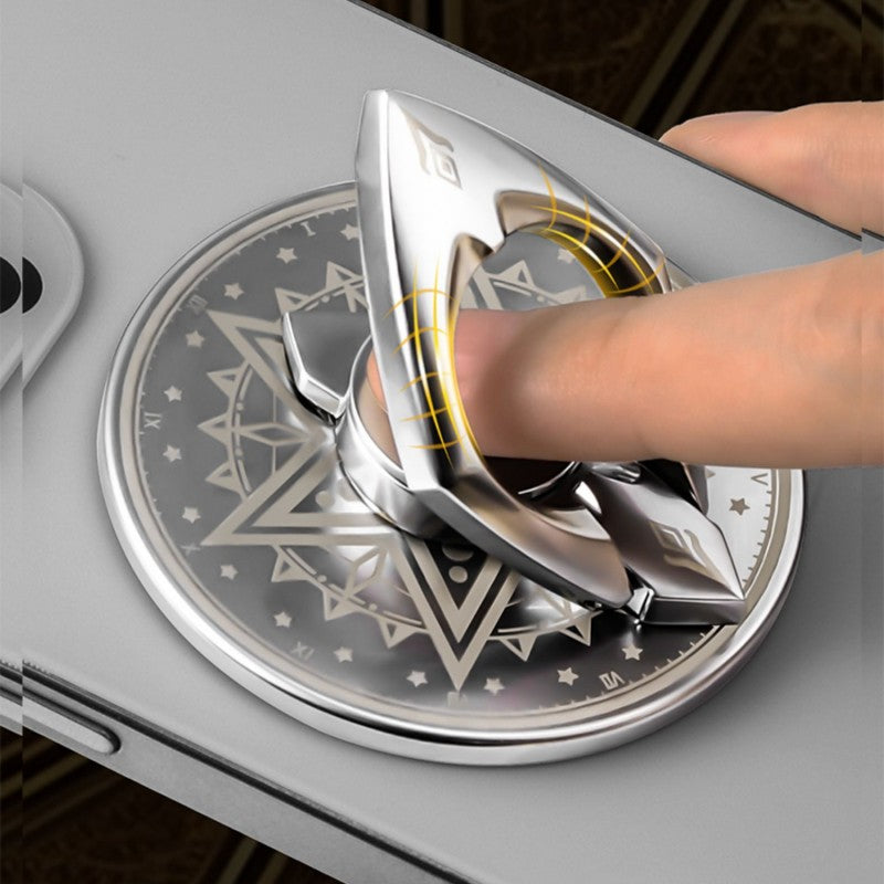 Magic Array Lazy Magnetic Ring Gyro Phone Stand