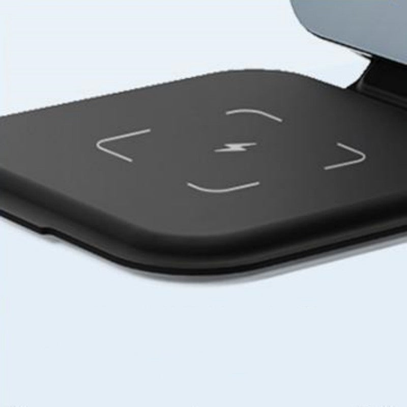 Three-In-One Foldable Magnetic Wireless Charging Stand