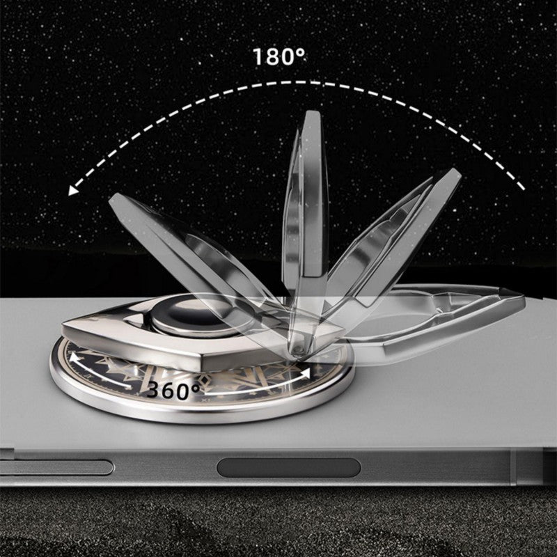Magic Array Lazy Magnetic Ring Gyro Phone Stand