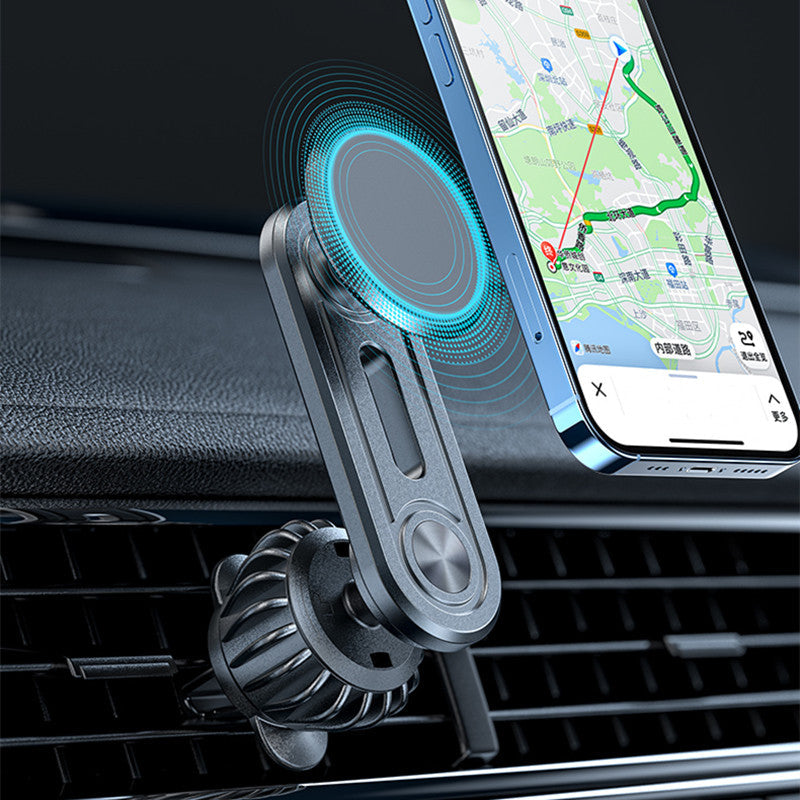 Magnetic Aluminum Alloy Rotatable Car Phone Holder