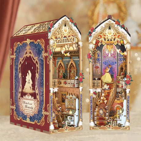 Beauty and The Beast DIY Wooden Book Nook Kit