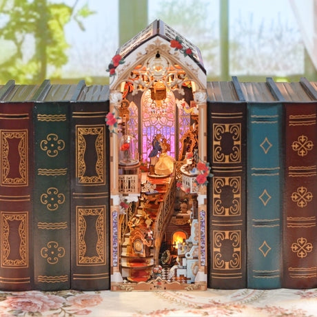 Beauty and The Beast DIY Wooden Book Nook Kit