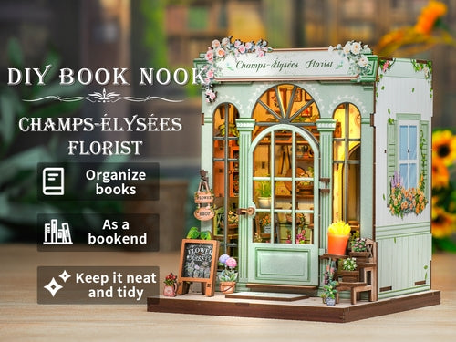 Champs-Élysées Florist DIY Book Nook Kit