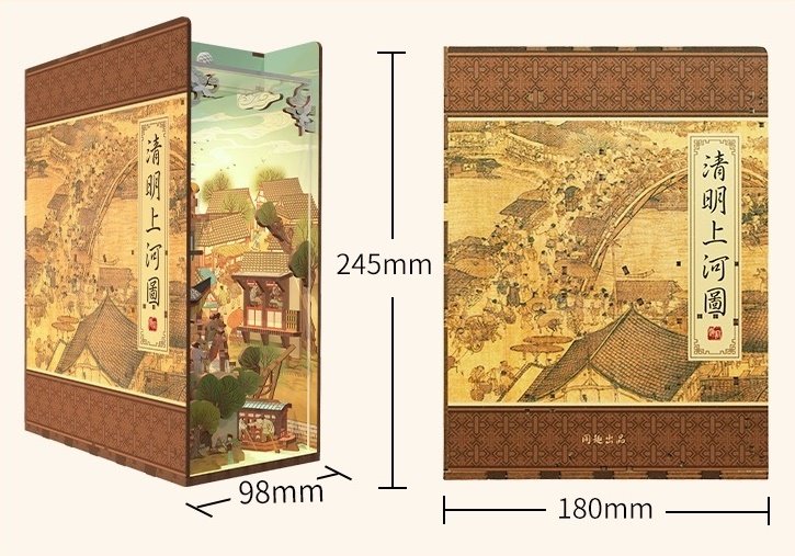 Cityscape of Song Dynasty DIY Book Nook Kit