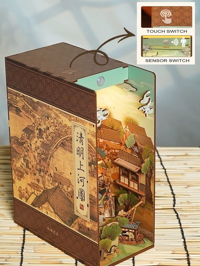 Cityscape of Song Dynasty DIY Book Nook Kit