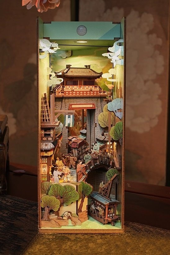 Cityscape of Song Dynasty DIY Book Nook Kit
