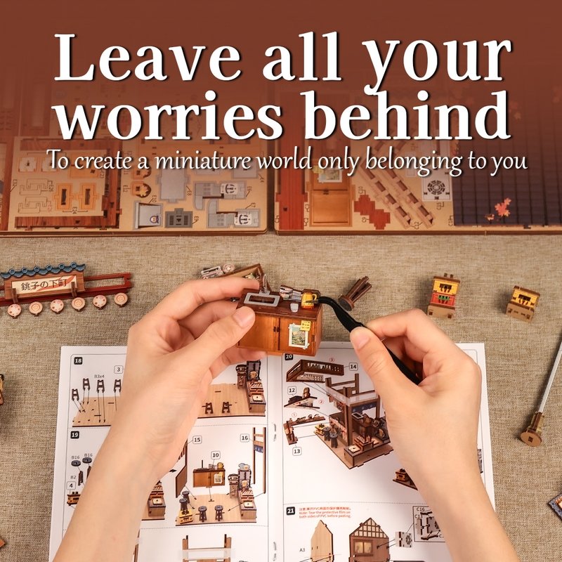 Japanese Choshi no Shitamachi DIY Miniature House Kit