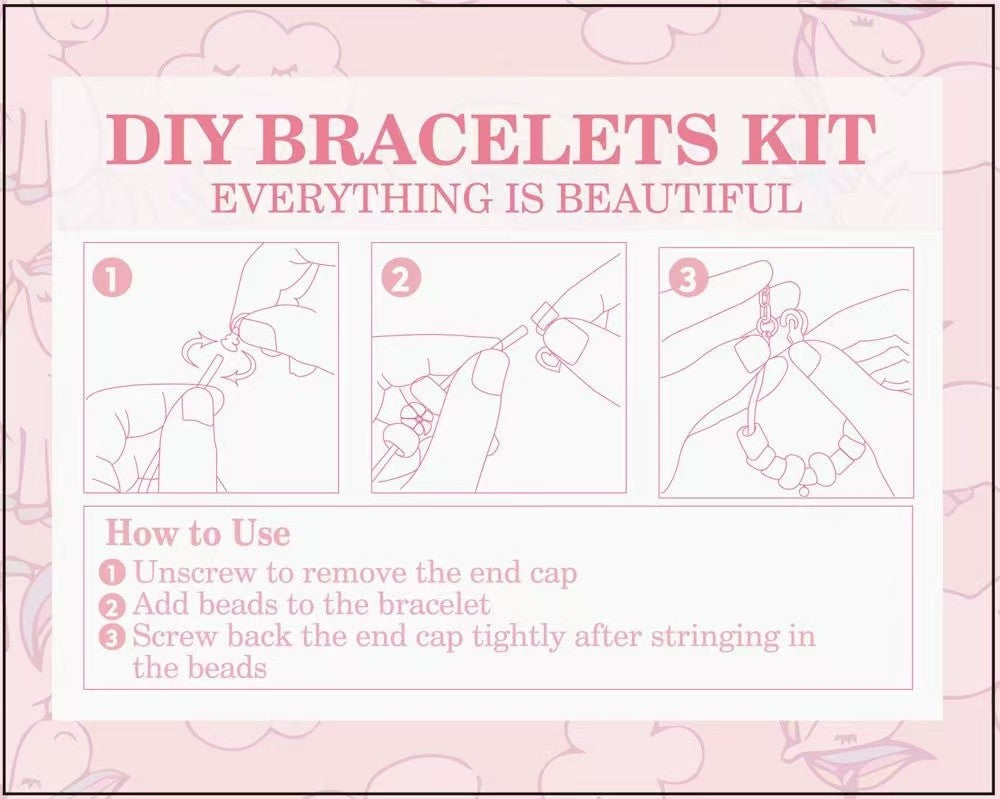 Unicorn Advent Calendar Christmas Countdown Bracelet Set