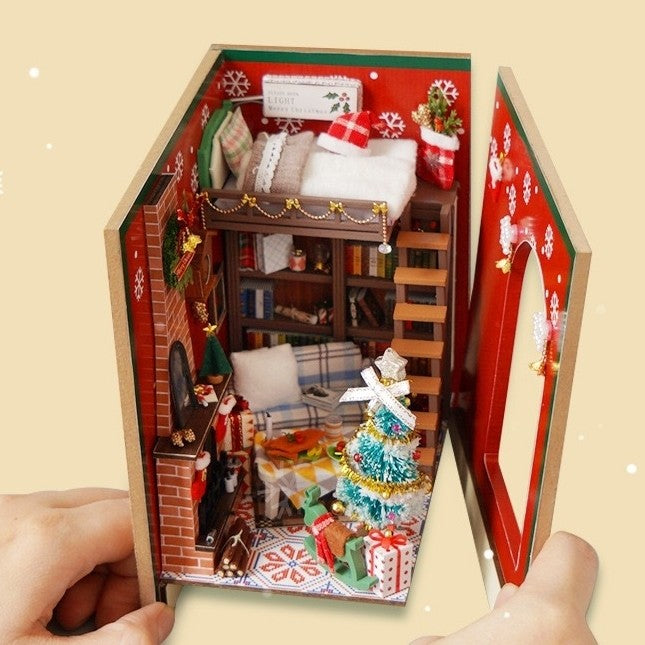 Christmas Diary DIY Book Nook Kit