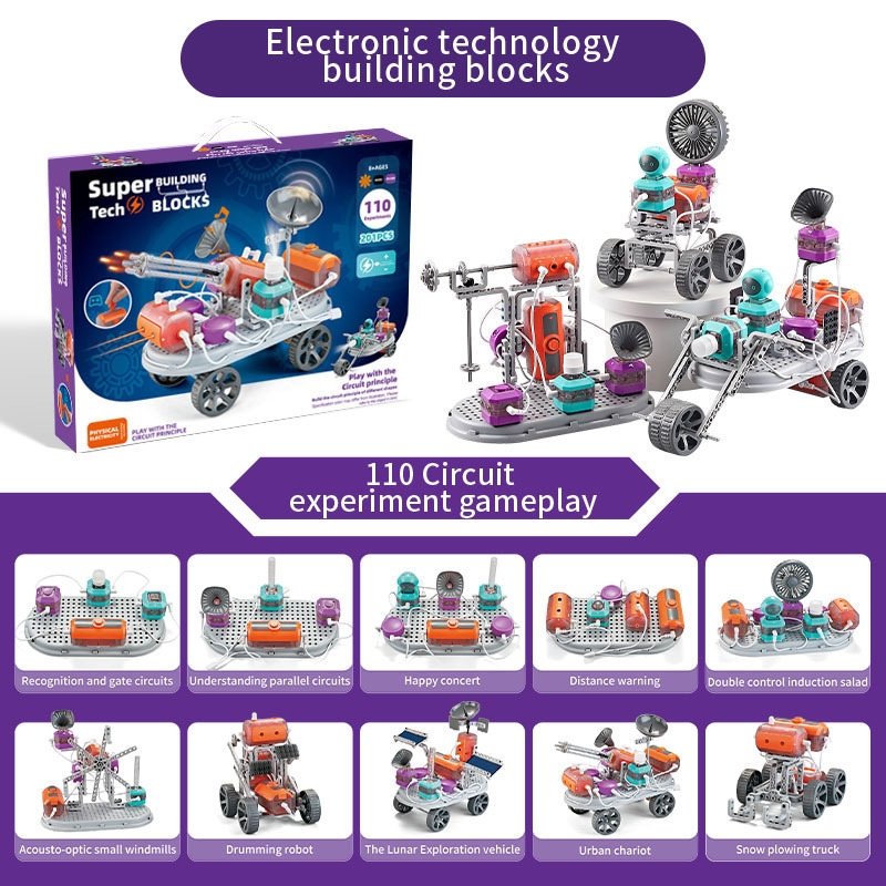 STEM Circuit Building Blocks | 110 Projects