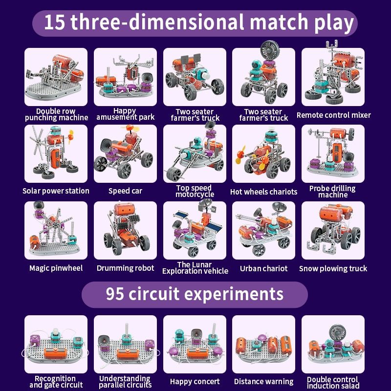 STEM Circuit Building Blocks | 110 Projects