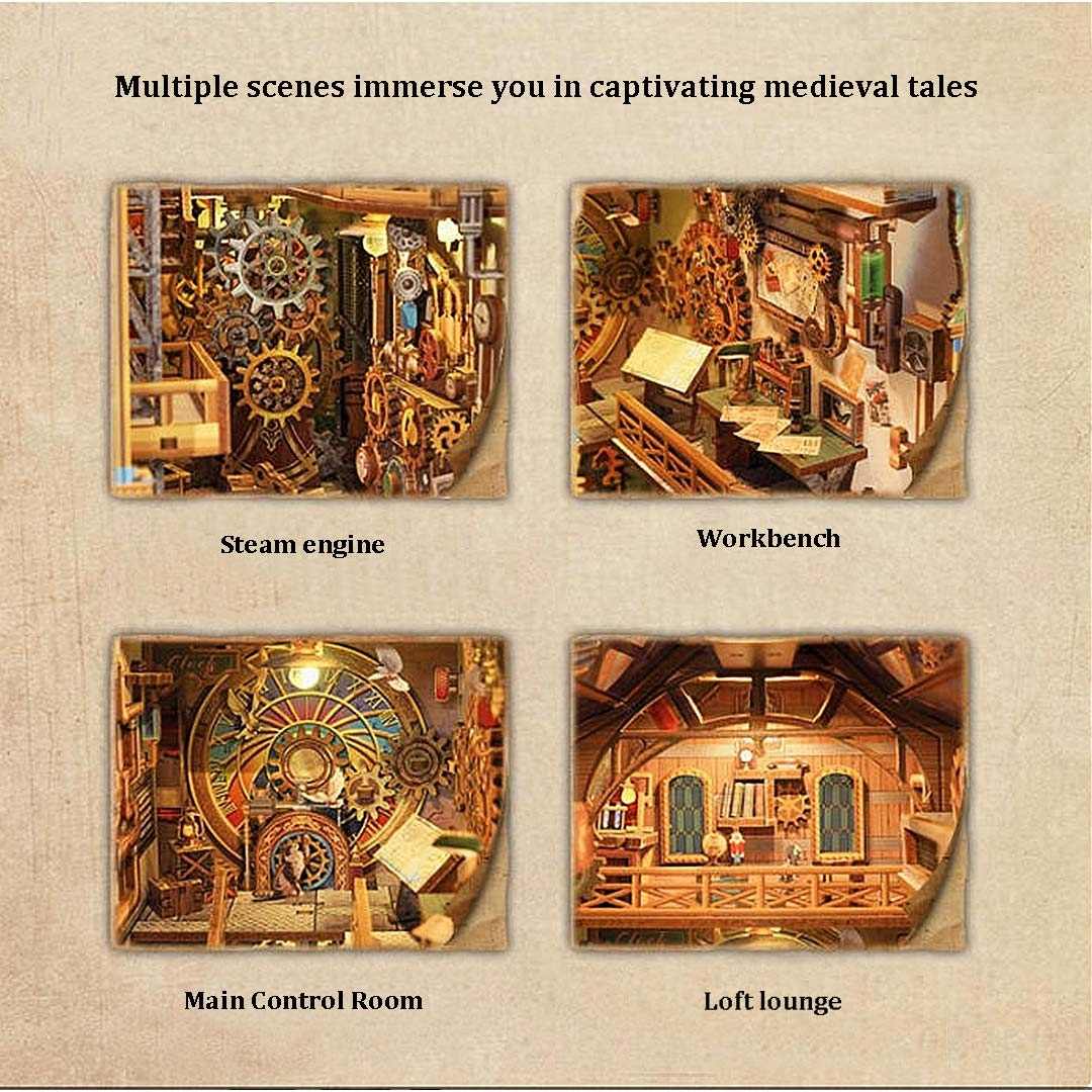 Clock Tower DIY Book Nook Kit