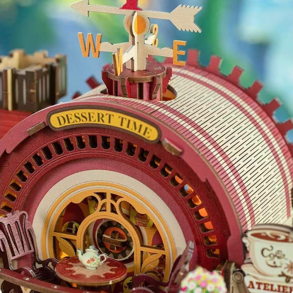 Dessert Workshop 3D Wooden Mechanical Puzzle