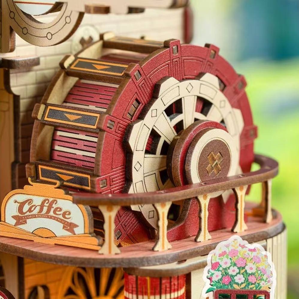 Dessert Workshop 3D Wooden Mechanical Puzzle