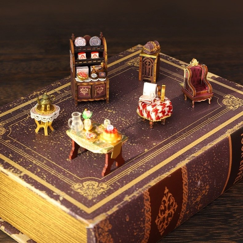 Edinburgh Castle DIY Miniature House Kit