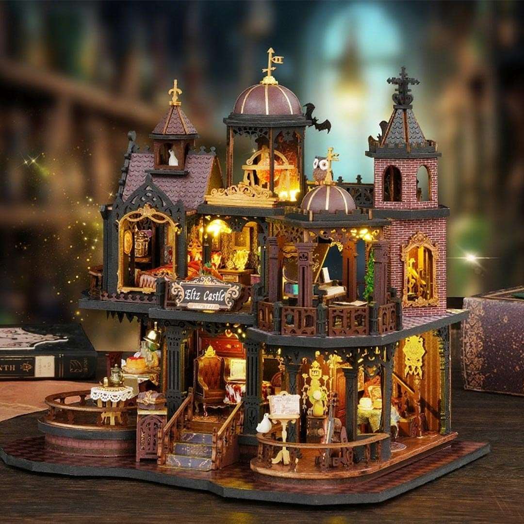 Edinburgh Castle DIY Miniature House Kit